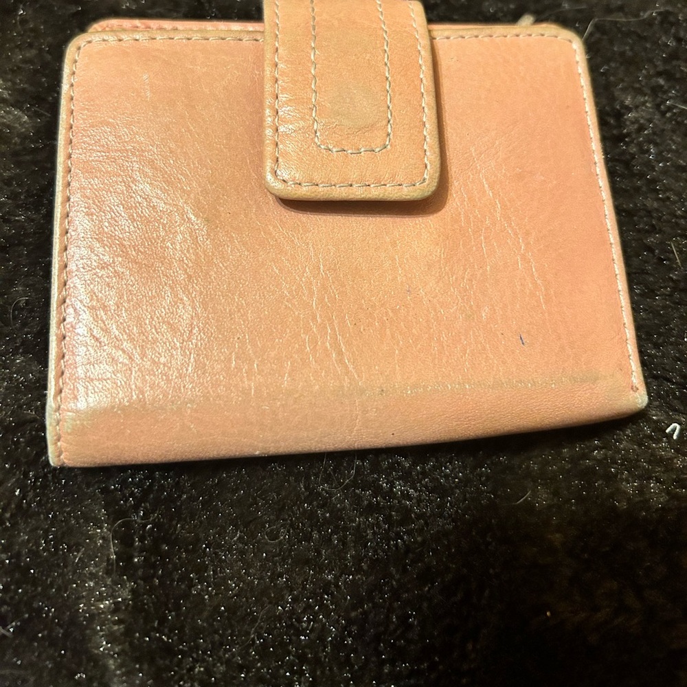 Pink Fossil wallet